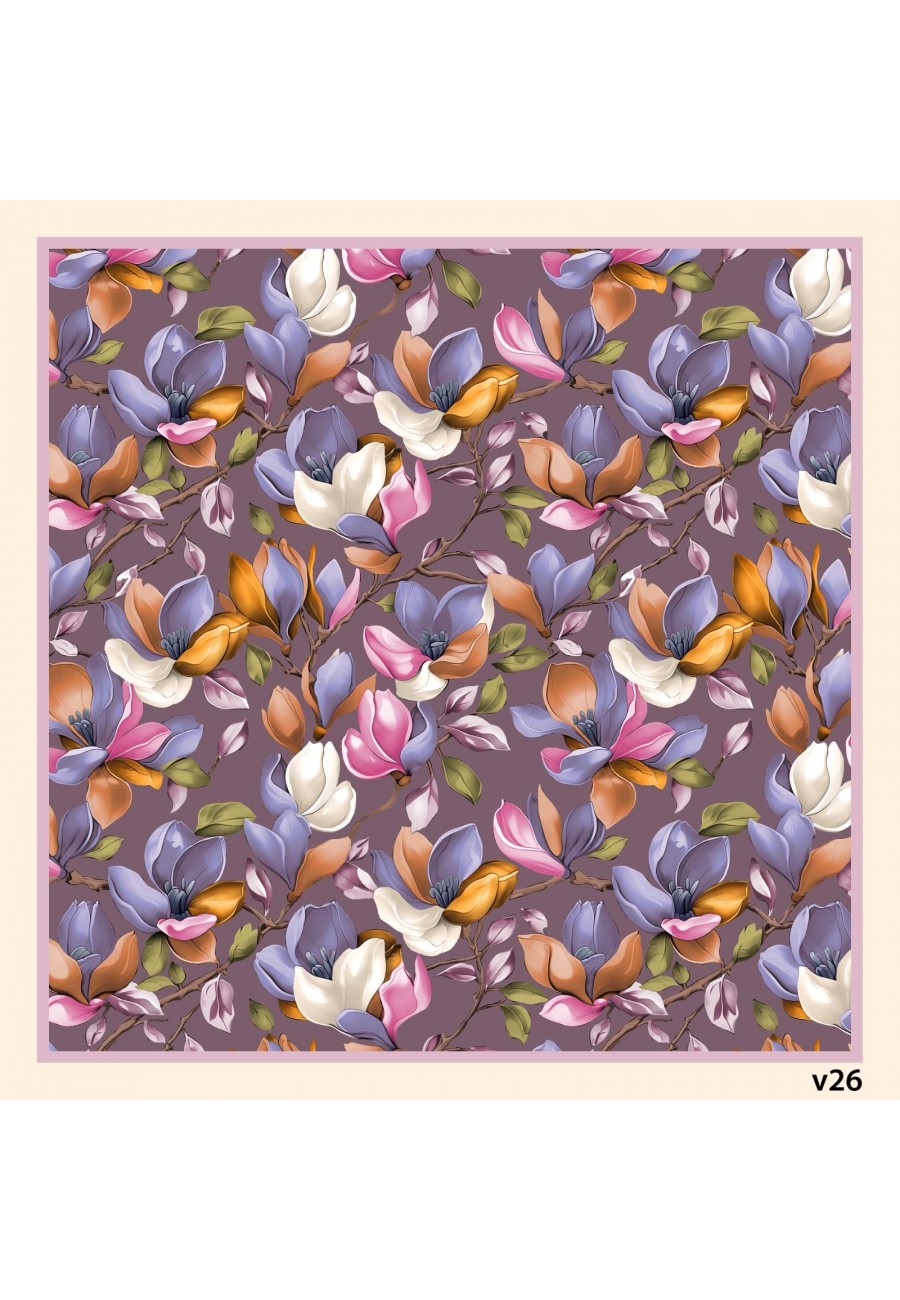 Dijital Soft Eşarp V-5569-11