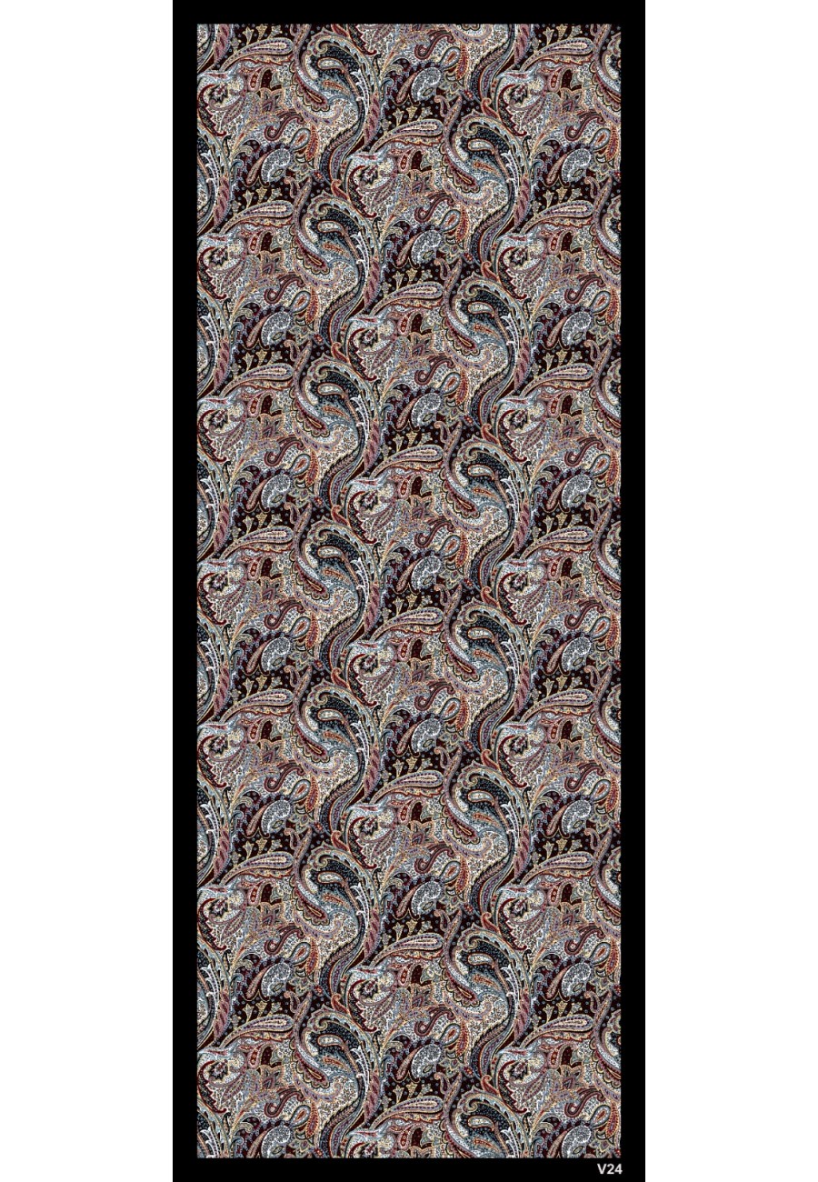 Desenli Kraş Şal B-3057-02
